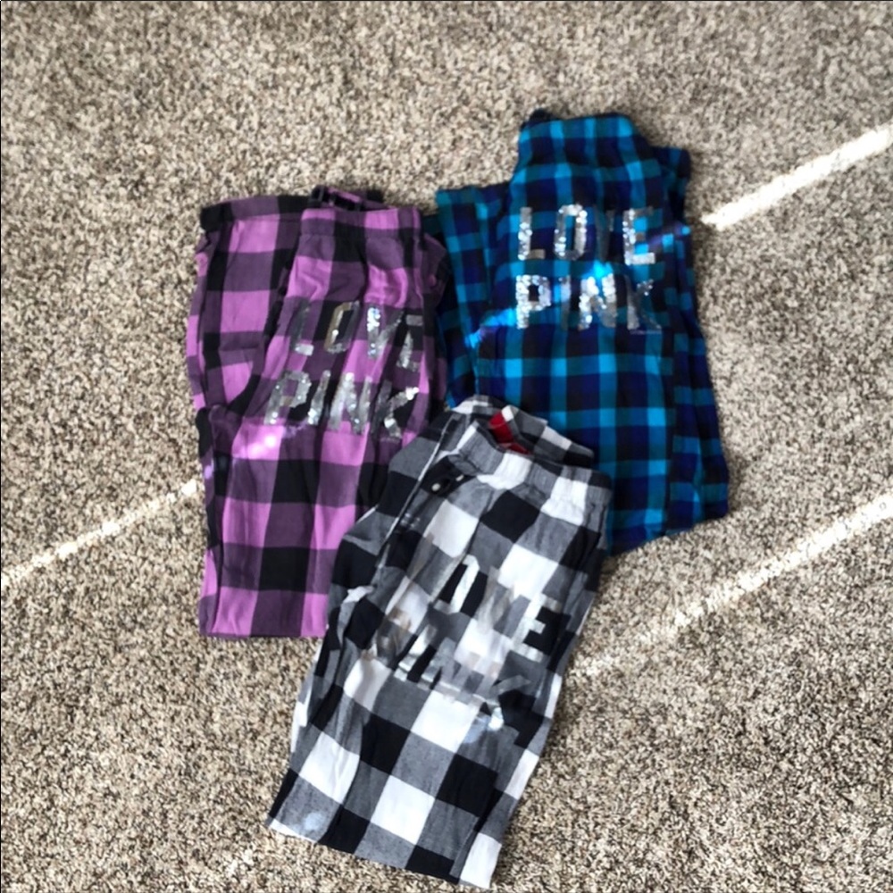 Pink Victoria Secret pj bottoms